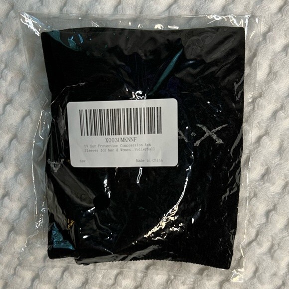 Compression Sleeve Black UV Sun Protection Arm Sleeves Men Women Athletic S - Picture 3 of 6